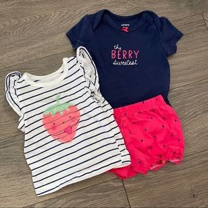 3/$12- Carter’s 3 piece set